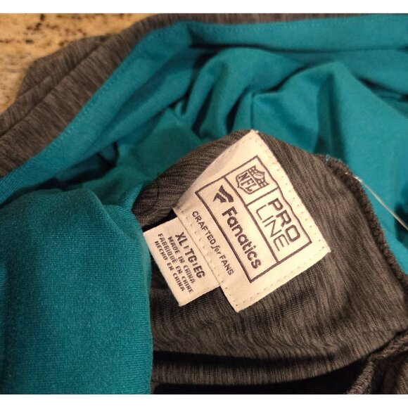 Lot of 2 Miami Dolphins New! Hoodie Fanatics Sz XL Thumbholes & T shirt Sz XXL - Picture 12 of 16